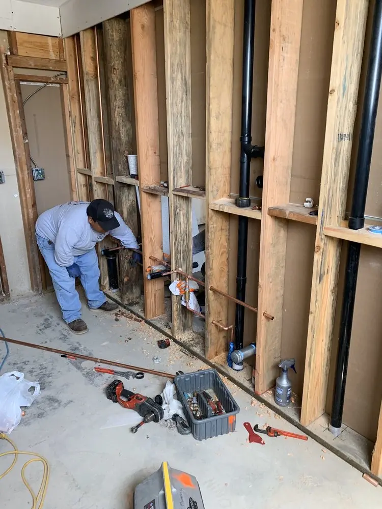 Commercial rough-in plumbing for Commercial Plumbing in Nokomis